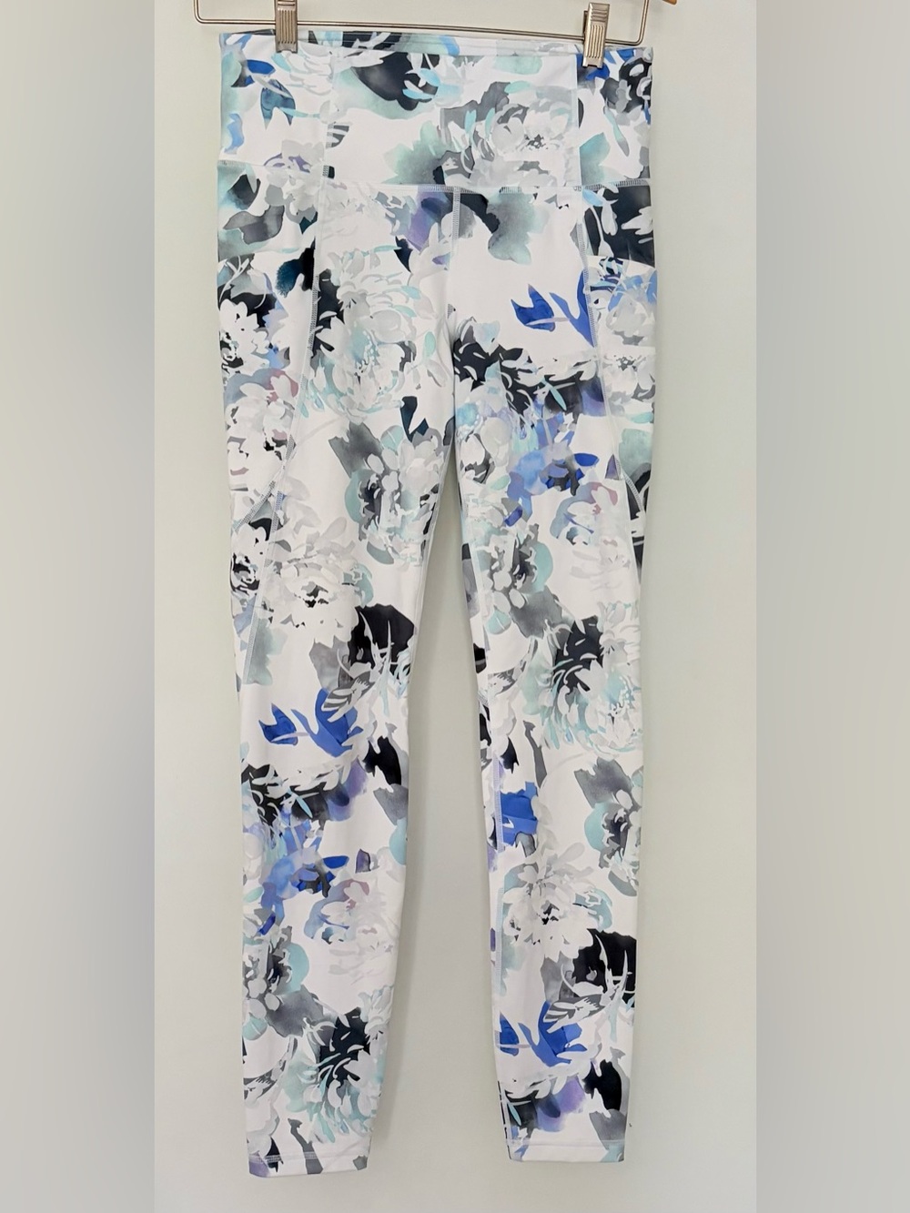 Athleta floral leggings Wms size Small Tall